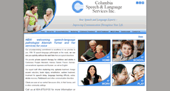 Desktop Screenshot of columbiaspeech.com